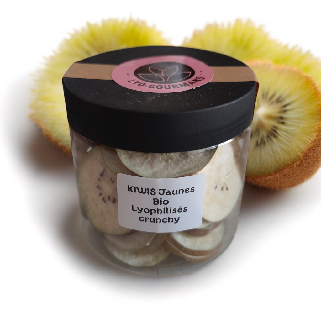 KIWIS jaunes bio lyophilisés