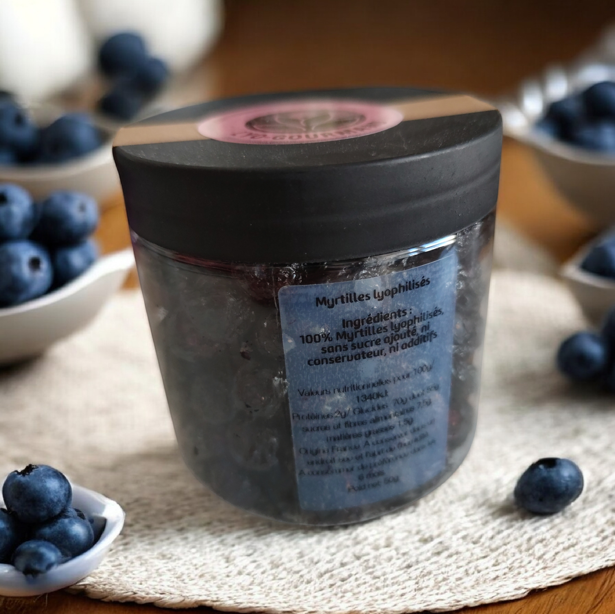 Myrtilles Lyophilisés crunchy